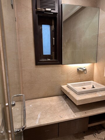 Bathroom in 4 BHK Builder Floor at East Of Kailash – for Rent