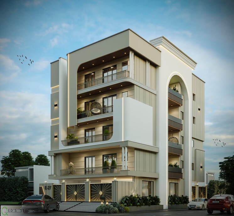 Exterior View, sector 9 3 Bedroom 250 Sq.Yd. Builder Floor In Sector 9 Faridabad 8688513
