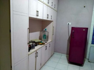 Kitchen in 3 BHK Apartment at Swagat Shilp, Prabhat Road – for Rent