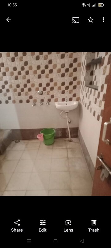 Bathroom in 1 BHK Villa at Vikas Nagar – for Rent