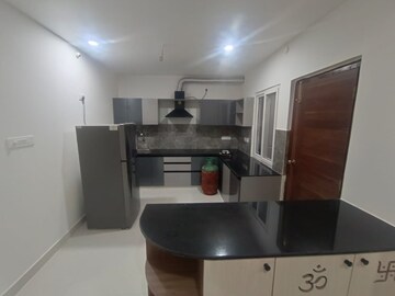 Kitchen in 3 BHK Apartment at Sumadhura Acropolis, Gachibowli – for Rent