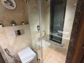 Bathroom in 2 BHK Apartment at Kanakia Codename Future B, Powai – for Rent