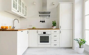 Kitchen in 4 BHK Apartment at Mogappair – for Sale