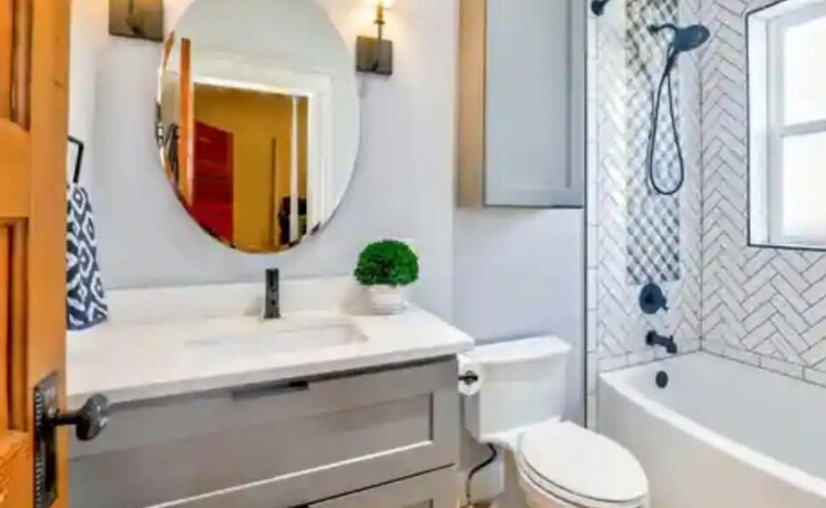 Bathroom, mogappair 3 Bedroom 1370 Sq.Ft. Apartment In Mogappair Chennai 8686246