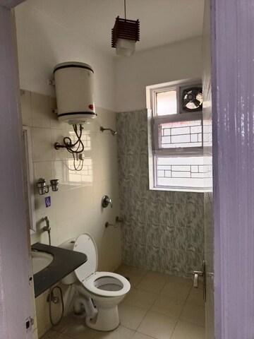 Bathroom in 3 BHK Builder Floor at Unitech South City II, Sector 50 – for Rent