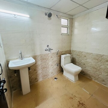 Bathroom in 2.5 BHK Apartment at Ajnara Integrity, Sehani Khurd – for Rent