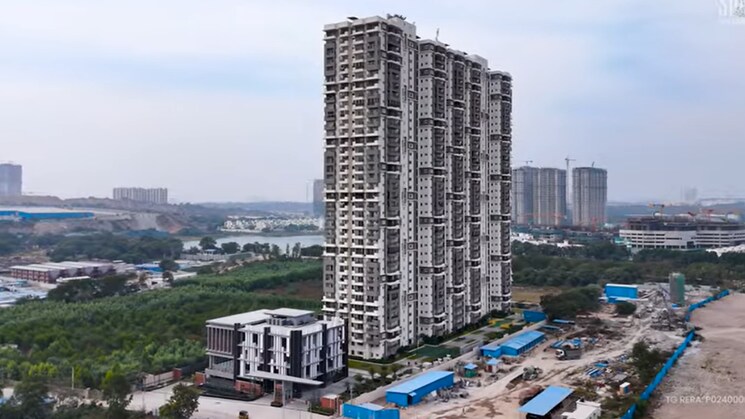 Exterior View, asbl-spire 3 Bedroom 2120 Sq.Ft. Apartment In Kokapet Hyderabad 8688661