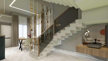 Staircase in 3 BHK Independent House at K Channasandra – for Sale