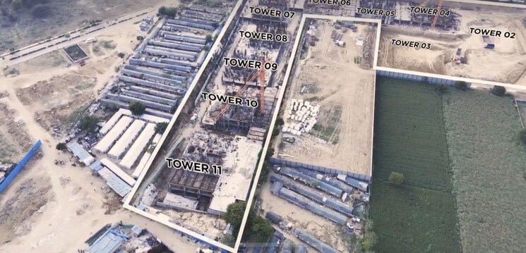 Exterior View, ss-cendana 3 Bedroom 1450 Sq.Ft. Apartment In Sector 83 Gurgaon 8688704