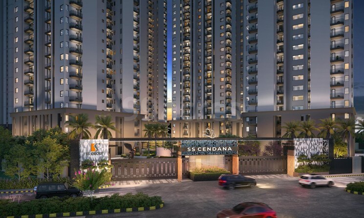 Exterior View, ss-cendana 3 Bedroom 1450 Sq.Ft. Apartment In Sector 83 Gurgaon 8688704
