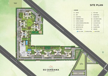 Master Plan in 3 BHK Apartment at SS Cendana, Sector 83 – for Sale