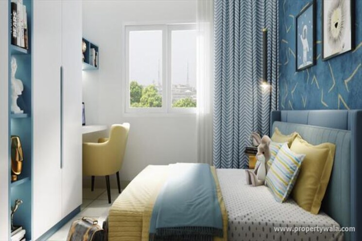 Bedroom, kg-impressions 3 Bedroom 1412 Sq.Ft. Apartment In Mogappair Chennai 8686177