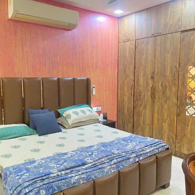Bedroom, hauz khas 3 Bedroom 1800 Sq.Ft. Builder Floor In Hauz Khas Delhi 8688813