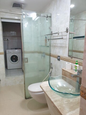 Bathroom in 2 BHK Apartment at Hiranandani Gardens Eternia, Powai – for Rent