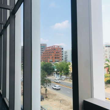 Balcony in  Office Space at Science City – for Rent