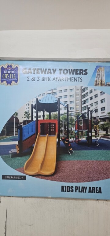 Gym in 3 BHK Apartment at Charms Castle, Raj Nagar Extension – for Sale