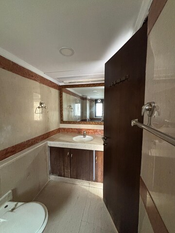 Bathroom in 3 BHK Apartment at Raheja Skylark Apartment, Bandra West – for Rent