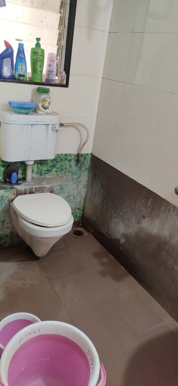 Bathroom in 2 BHK Apartment at Sollanaa Apartment, Thergaon – for Rent