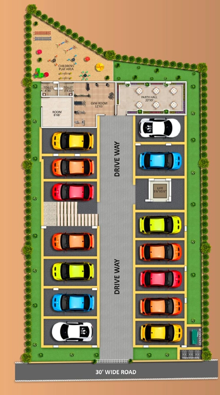 Exterior View, byrathi 3 Bedroom 1818 Sq.Ft. Builder Floor In Byrathi Bangalore 8688966