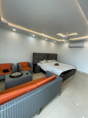 Master Bedroom in 1 BHK Builder Floor at Saket – for Rent
