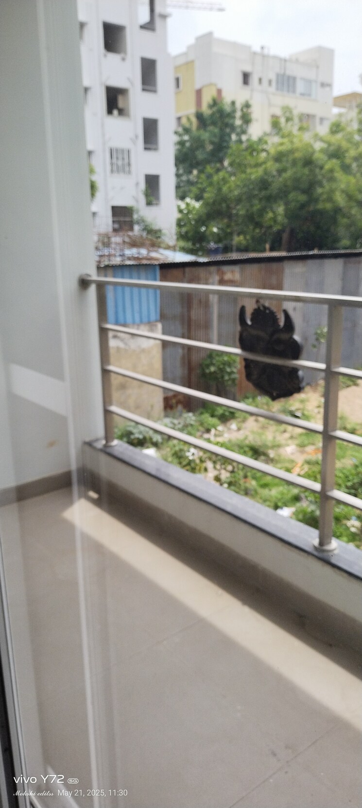 Balcony, pavani-laxmi-nivas 4 Bedroom 2500 Sq.Ft. Apartment In Madhapur Hyderabad 8689277