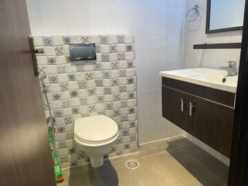 Bathroom in 3 BHK Apartment at Ansal Sushant Lok I, Sector 43 – for Rent