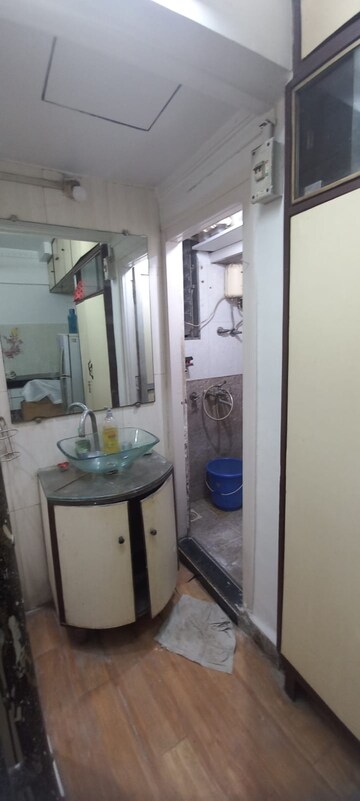Kitchen in 1 RK Apartment at Prabhadevi CHS, Prabhadevi – for Rent