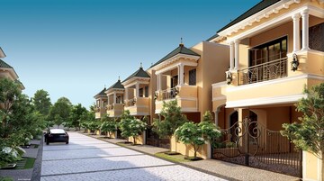 4 BHK Villa – Exterior View View at Jatni - for Sale
