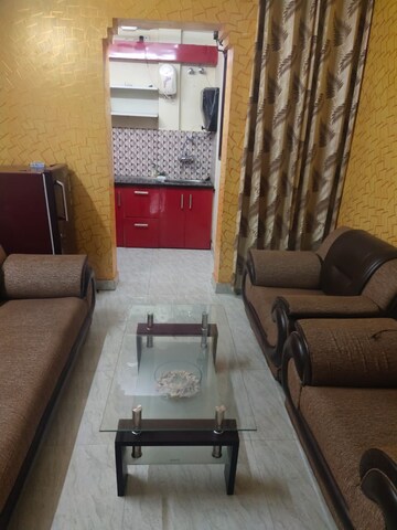 Living Room in 1 BHK Builder Floor at Patel Nagar – for Rent