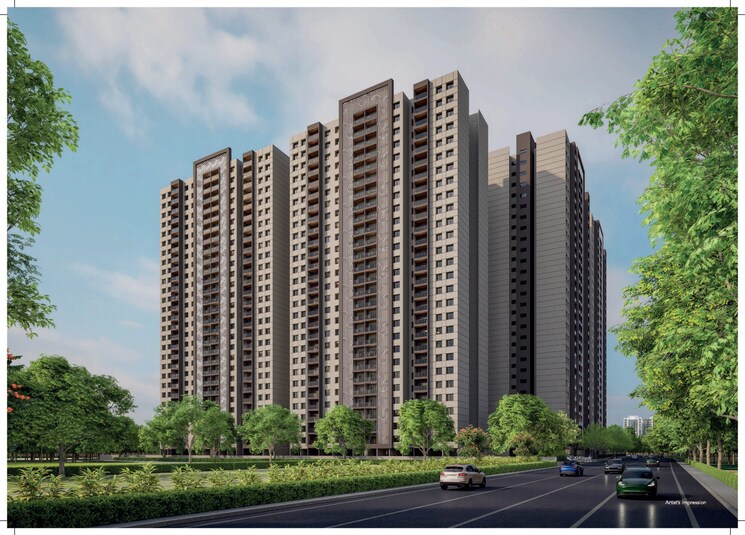 Exterior View, kohinoor-riverdale 3 Bedroom 851 Sq.Ft. Apartment In Kharadi Pune 8689481