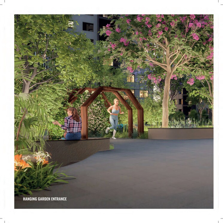 Garden, kohinoor-riverdale 3 Bedroom 851 Sq.Ft. Apartment In Kharadi Pune 8689481