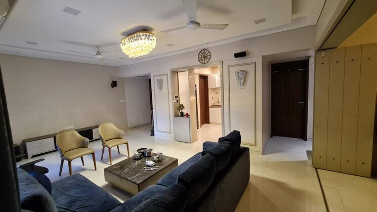 Living Room, gm-kenjale-emirus 3.5 Bedroom 3400 Sq.Ft. Penthouse In Baner Pune 8689485