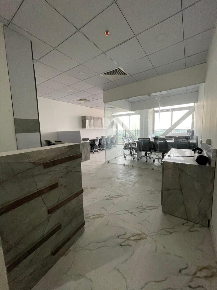 Floor Plan, alphathum Commercial Office Space 1065 Sq.Ft. In Sector 90 Noida 8689555