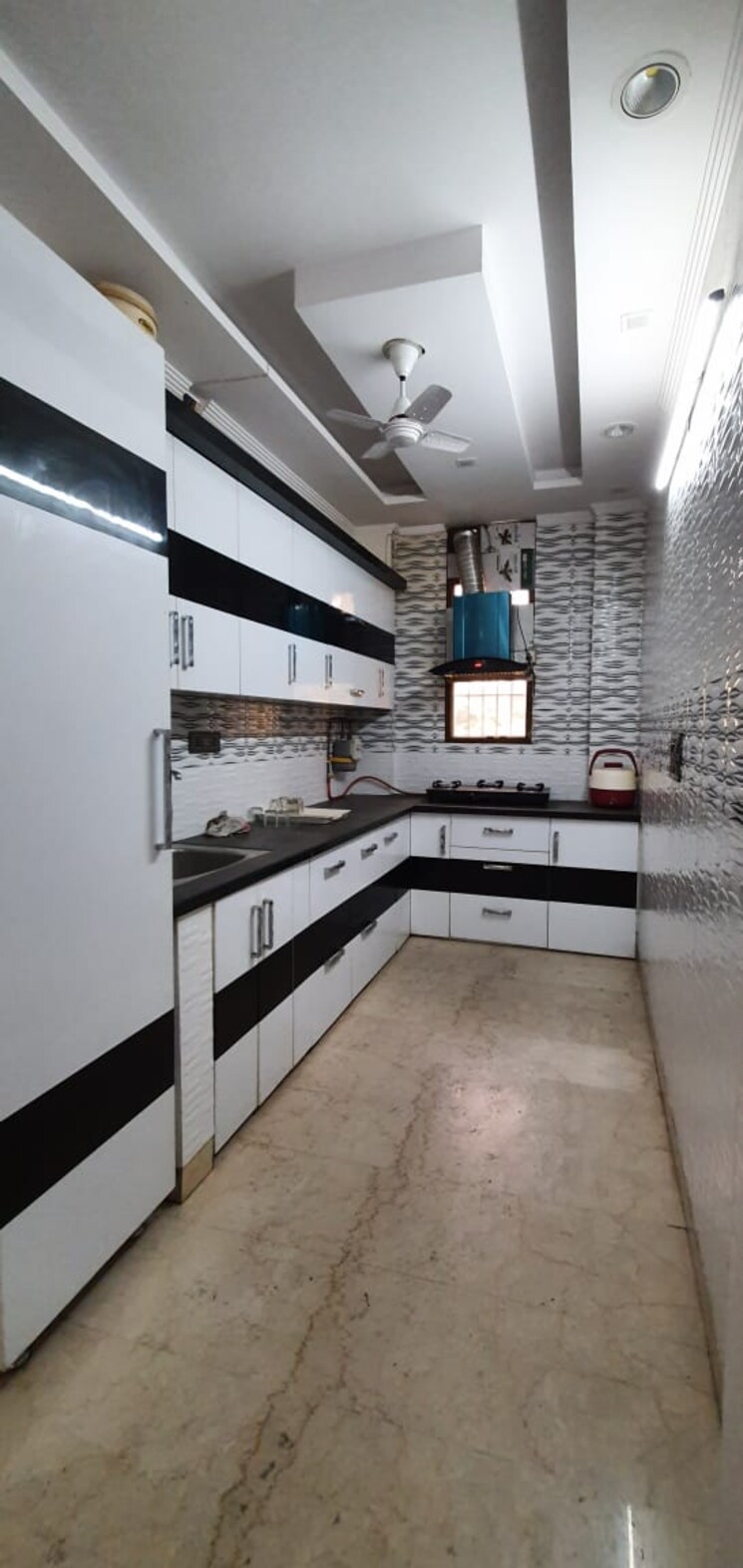 Kitchen, rajouri garden 2 Bedroom 160 Sq.Yd. Builder Floor In Rajouri Garden Delhi 8689590