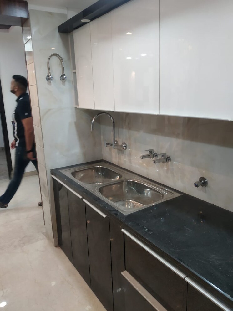 Kitchen, rajouri garden 2 Bedroom 160 Sq.Yd. Builder Floor In Rajouri Garden Delhi 8689590