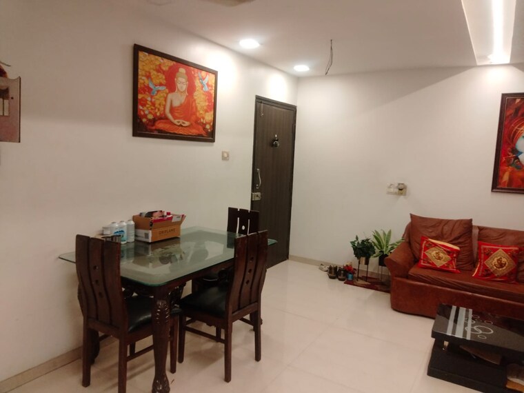 Living Room, highland-annex 2 Bedroom 650 Sq.Ft. Apartment In Majiwada Thane 8689612
