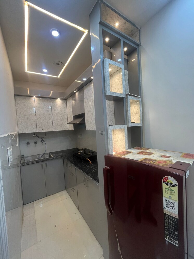 Kitchen, dwarka mor 2 Bedroom 540 Sq.Ft. Builder Floor In Dwarka Mor Delhi 8689739