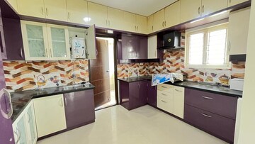 Kitchen in 3 BHK Builder Floor at Hsr Layout – for Rent