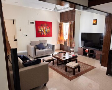 Living Room in 3 BHK Builder Floor at Hsr Layout – for Rent