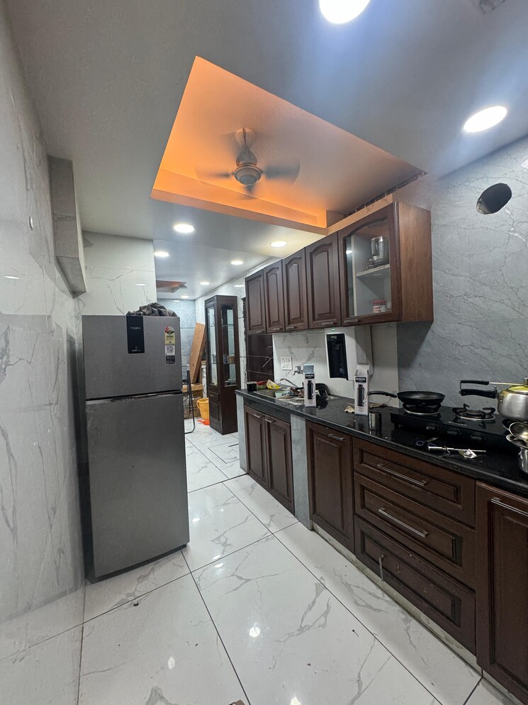Kitchen, greater kailash ii 2 Bedroom 180 Sq.Yd. Builder Floor In Greater Kailash ii Delhi 8689771