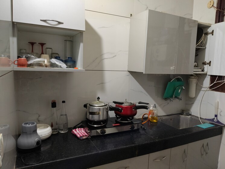 Kitchen, nk-savitry-enclave 1 Bedroom 650 Sq.Ft. Builder Floor In Vip Road Zirakpur 8689872