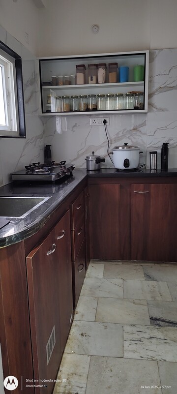 Kitchen in 3 BHK Apartment at A S Rao Nagar – for Sale