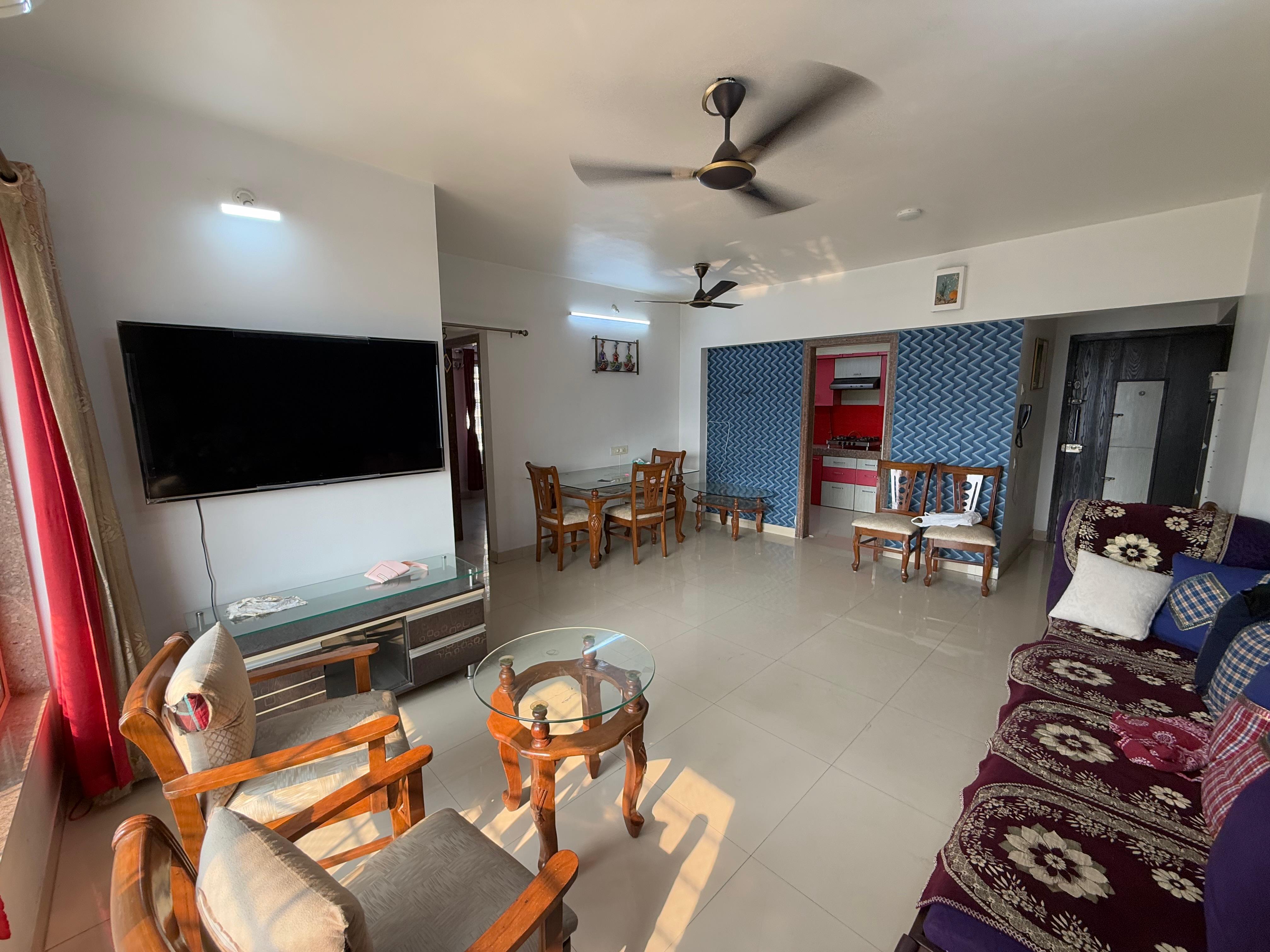 2 BHK + Servant Room Apartment For Rent in Kanakia Spaces Niharika