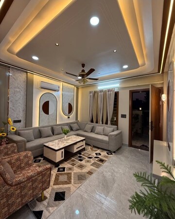 Living Room in 4 BHK Builder Floor at Sector 35 – for Sale