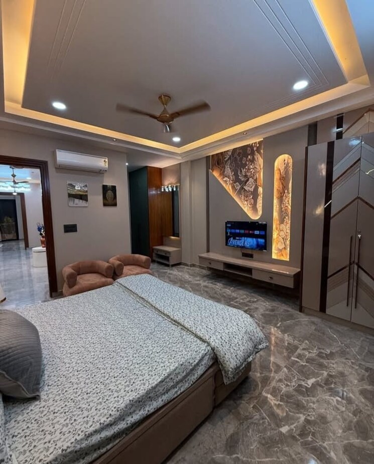 Bedroom, sector 35 4 Bedroom 3150 Sq.Ft. Builder Floor In Sector 35 Faridabad 8690031