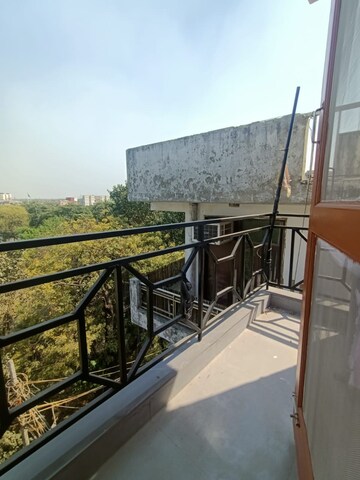 Balcony in 1 BHK Builder Floor at Khirki Extension – for Rent