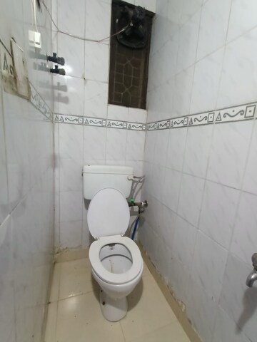 Bathroom in 1 BHK Builder Floor at Khirki Extension – for Rent