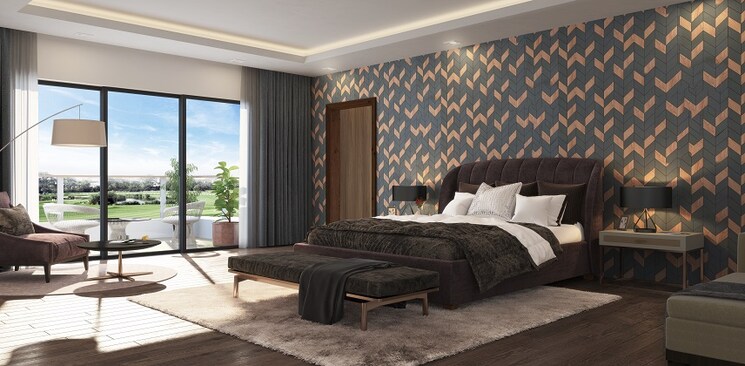 Living Room, rishita-mulberry-heights 2 Bedroom 1328 Sq.Ft. Apartment In Sushant Golf City Lucknow 8690098