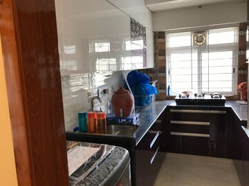 Kitchen in 3 BHK Apartment at S Raheja Hari Bhavan, Khar West – for Rent