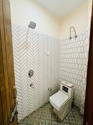 Bathroom in 1 BHK Builder Floor at Ankur Vihar – for Sale